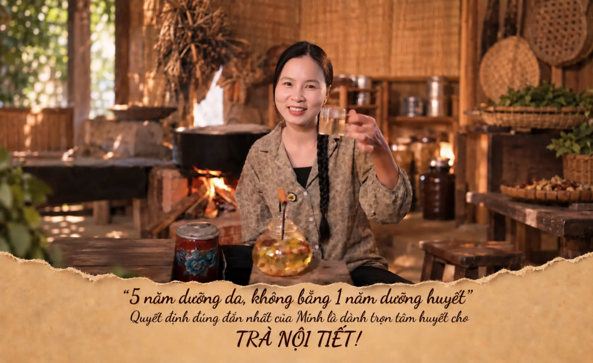 Minh Minh và thông điệp 5 năm dưỡng da không bằng 1 năm dưỡng huyết